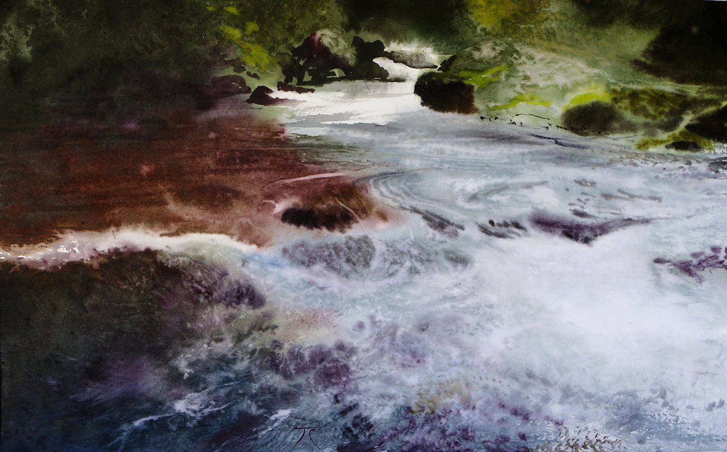 Silvery stream - Galerie Joseph Eric Sherriff