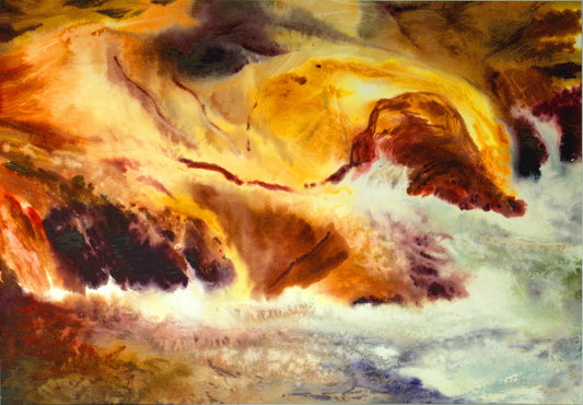 Cascade ardente - Galerie Joseph Eric Sherriff